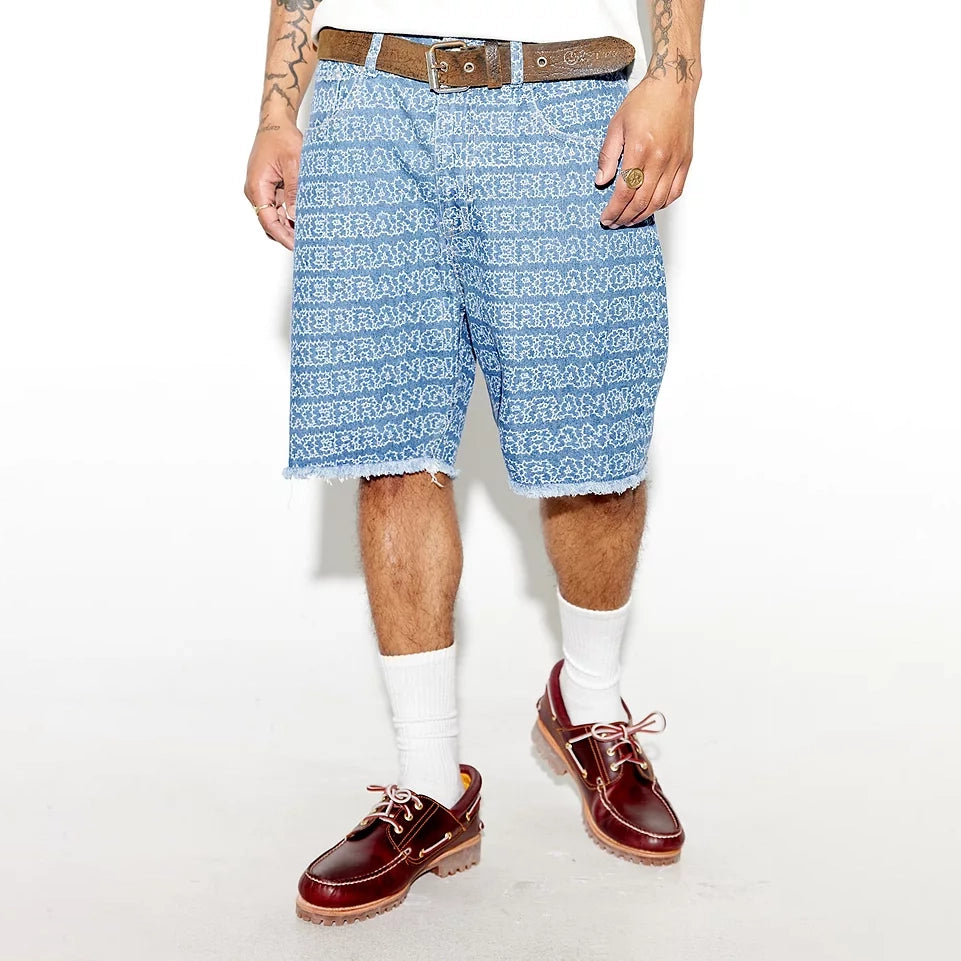 Kerrang! Denim Shorts (Blue)