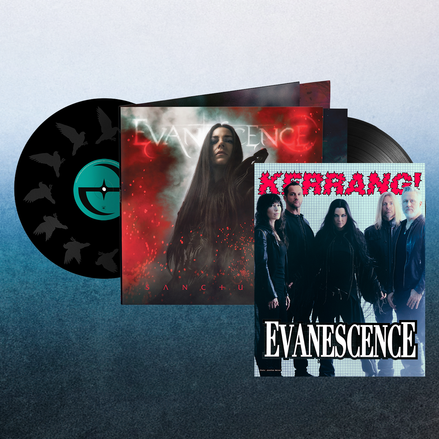 Evanescence - Sanctuary LP w/ Exclusive Kerrang! Cover Art Print