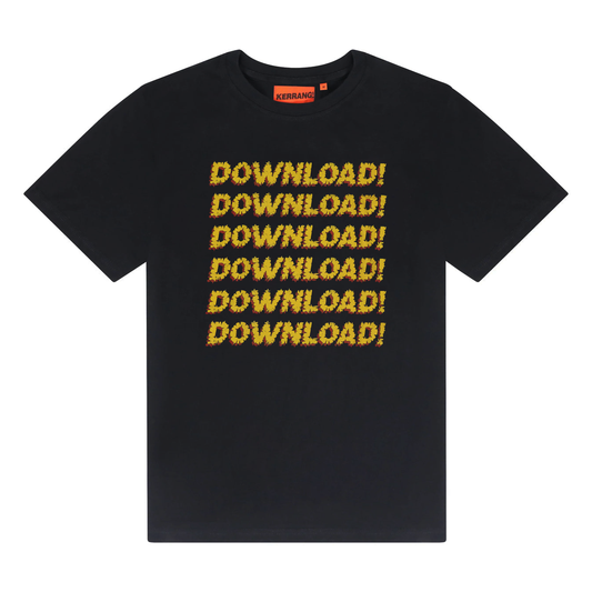 Kerrang! x Download Festival Repeat T-Shirt (Black)