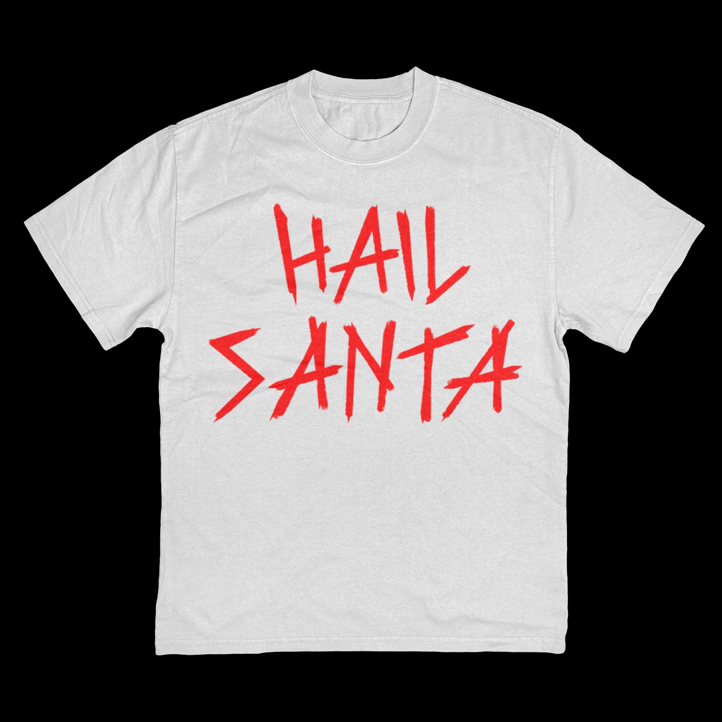 HAIL SANTA T-SHIRT (WHITE)