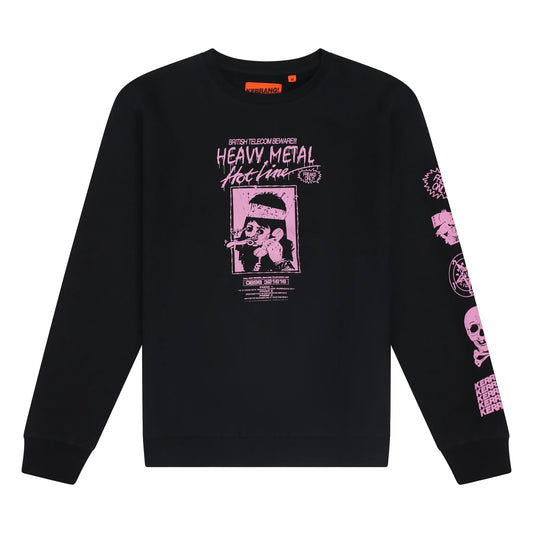 Heavy Metal Hotline Sweatshirt (Black)