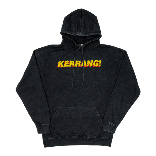 Acid Dye Kerrang! Hoodie (Black)