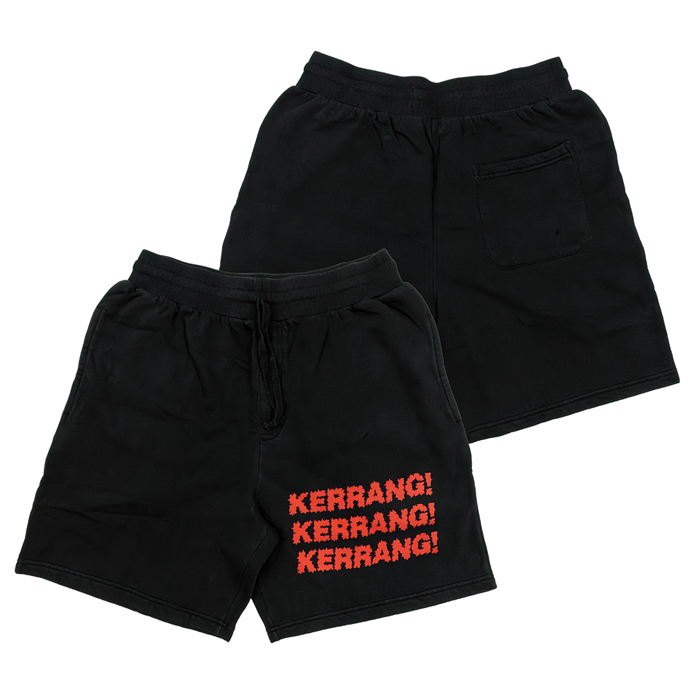 Kerrang! Jogger Shorts (Black)