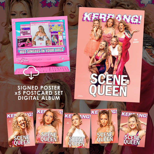 Scene Queen - Signed Kerrang! Cover Poster Art Print Set & Album Bundle - Bundle