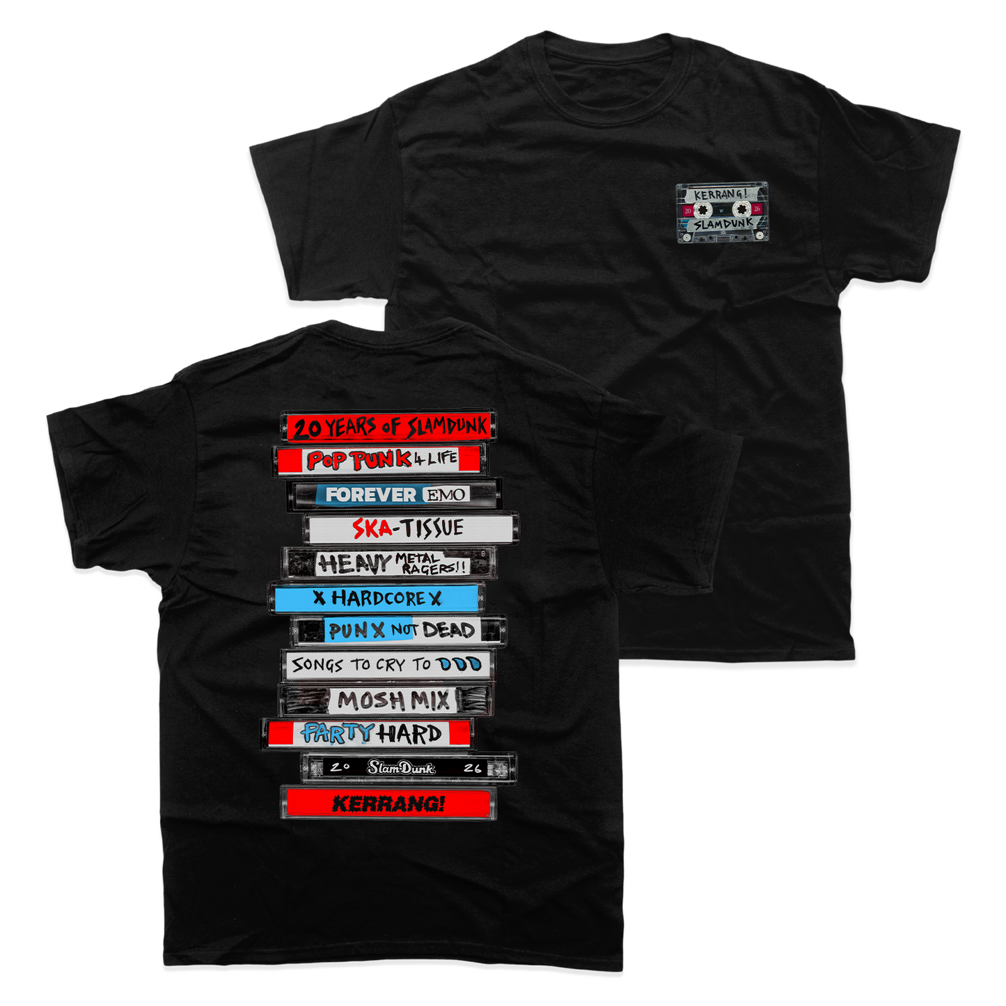 KERRANG x SDF26 T-SHIRT (BLACK)