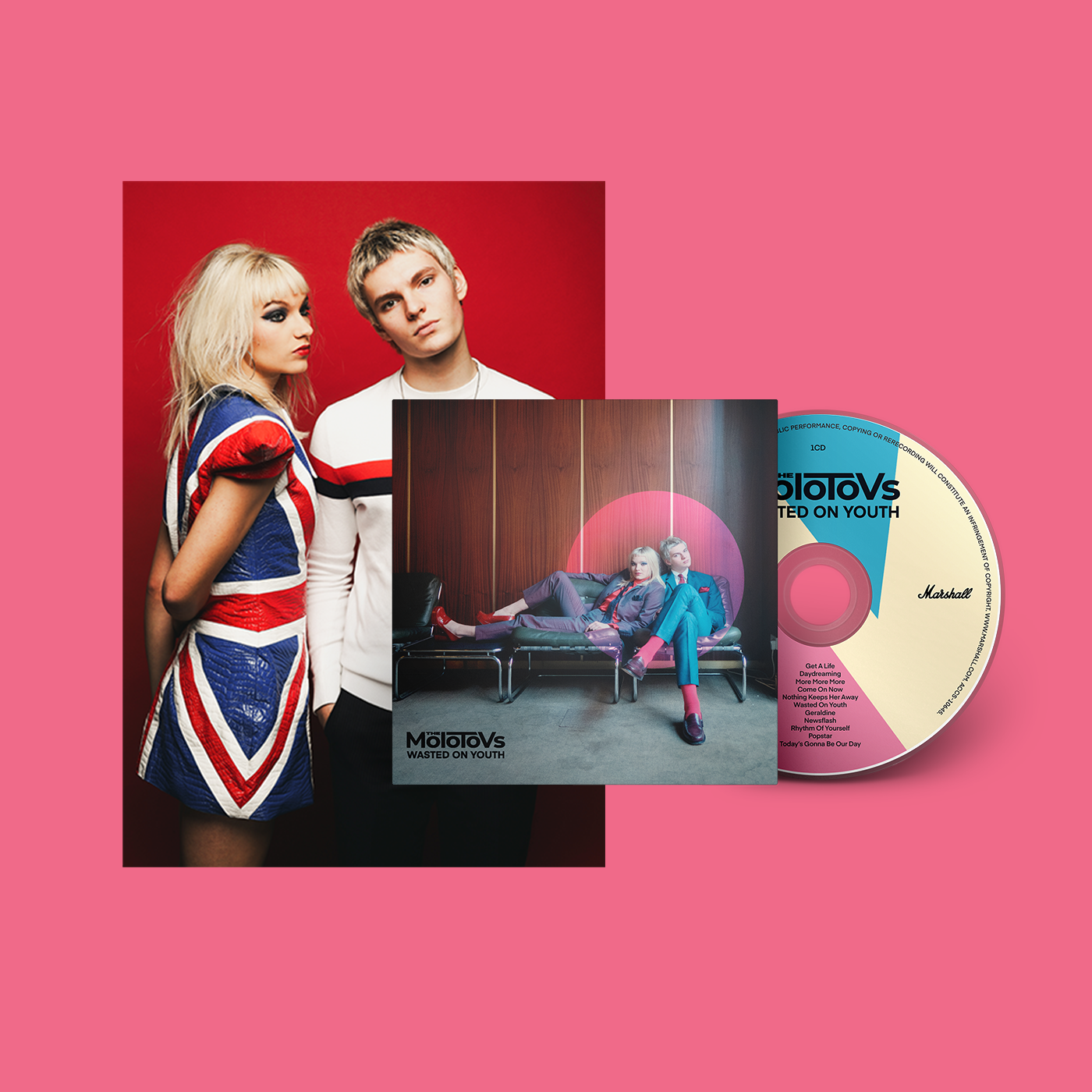 The Molotovs - Wasted On Youth CD w/ Exclusive Kerrang! A5 print