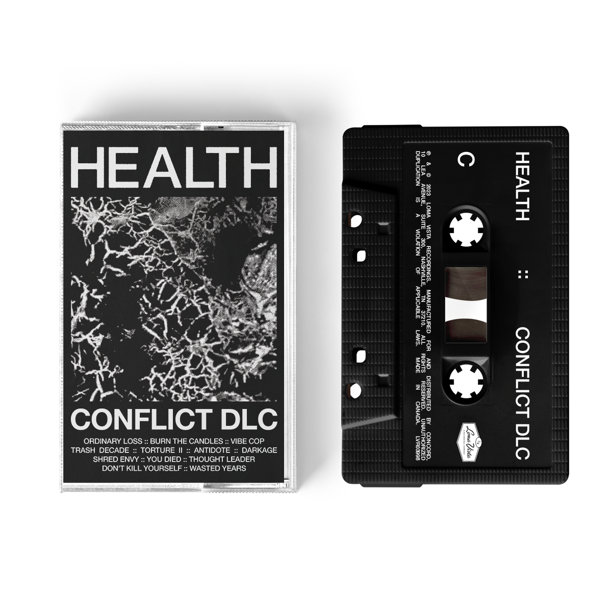 HEALTH – CONFLICT DLC Exclusive to Kerrang! Super Limited-Edition Cassette