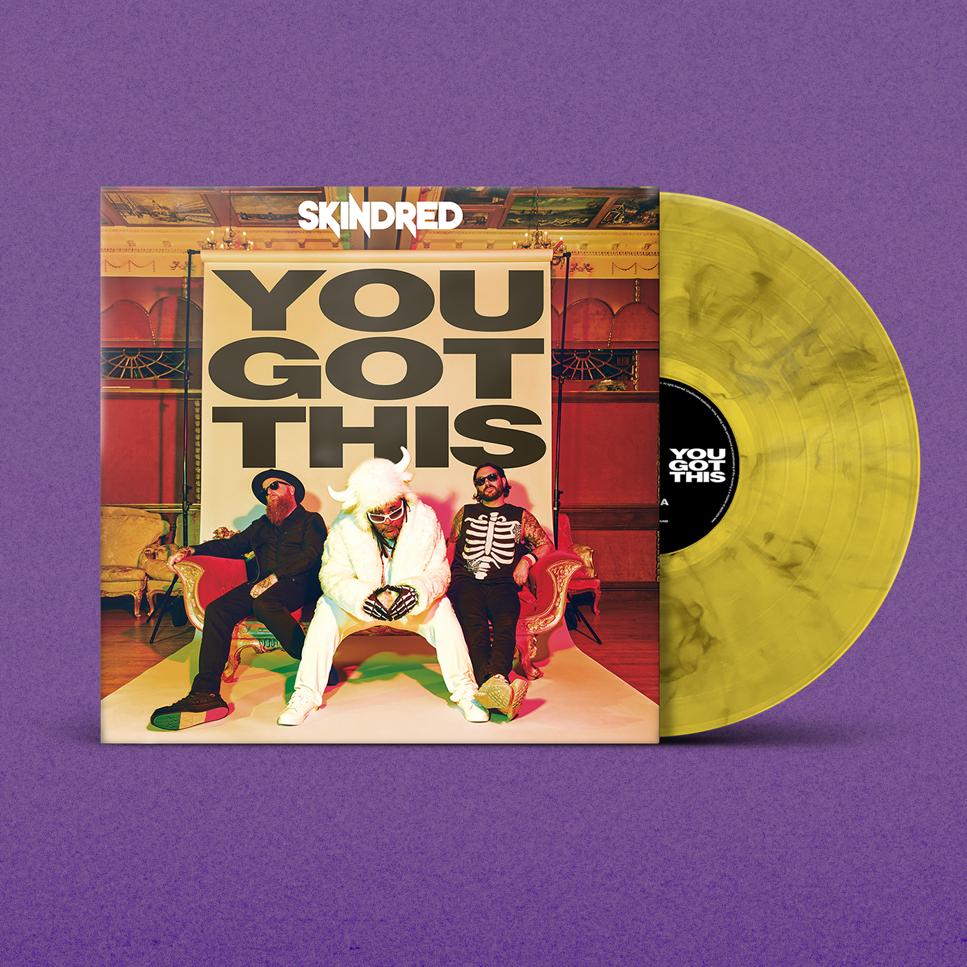 SKINDRED - You Got This (Kerrang! Exclusive Yellow Marble LP)