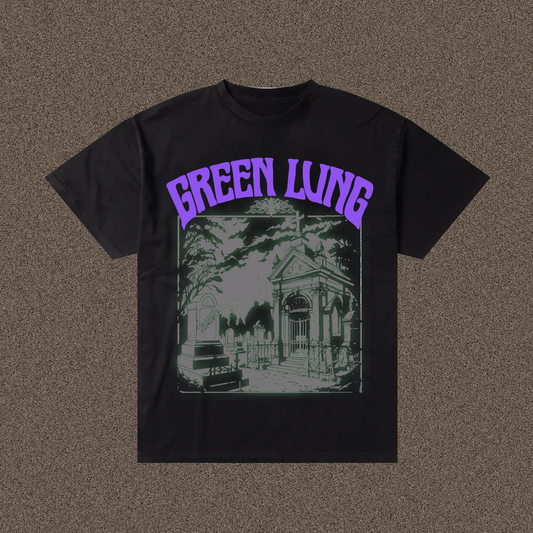 Green Lung x Kerrang! Glow-in-the-Dark T-Shirt (Black)