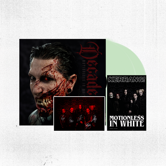 Motionless In White - Decades Bundle w/ Signed Print & Collectors Zine