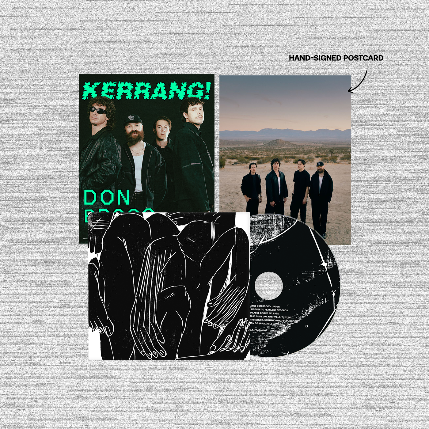 DON BROCO - NIGHTMARE TRIPPING CD BUNDLE