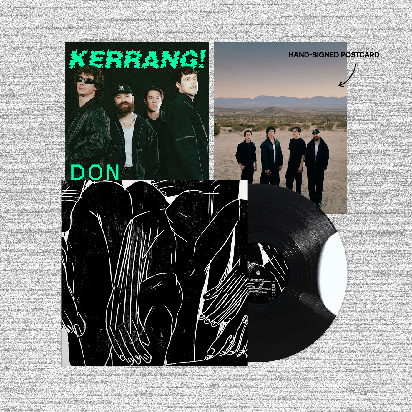 DON BROCO - NIGHTMARE TRIPPING LP BUNDLE