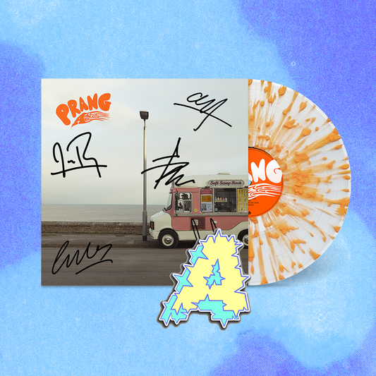 A – PRANG LP (Hand-Signed On Exclusive Orange Vinyl) w/ Limited-Edition Kerrang! x A Sticker