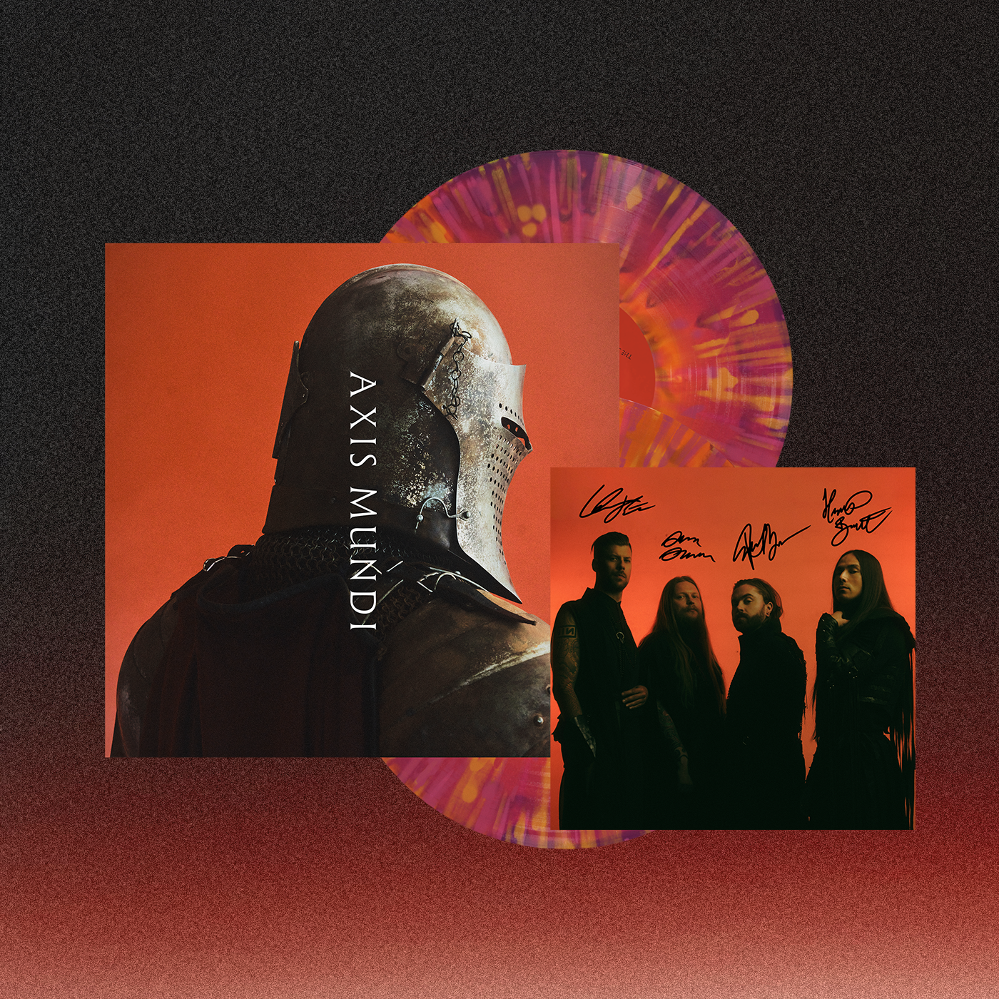 KERRANG Imminence – Axis Mundi splatter vinyl with signed art card