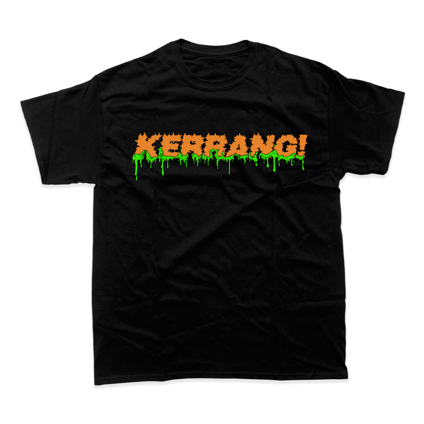 KERRANG! SLIME T-SHIRT (BLACK)