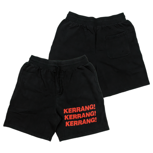 Kerrang! Jogger Shorts (Black)