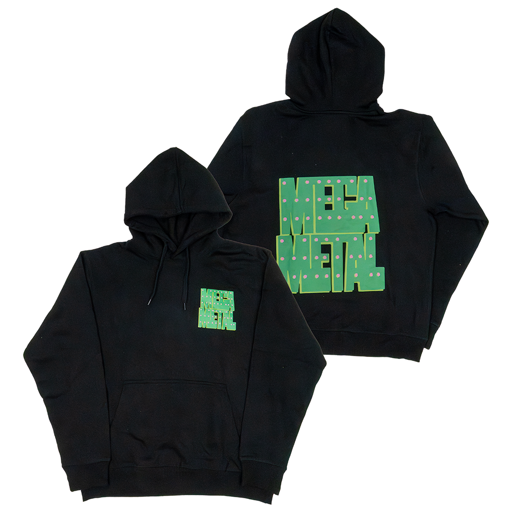 Mega Metal Hoodie(Black)
