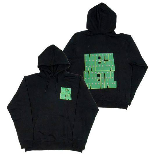 Mega Metal Hoodie(Black)