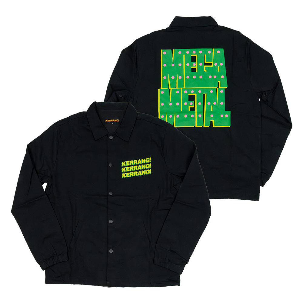 Mega Metal Coach Jacket (Black)
