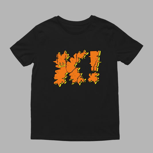 Pumpkin K! Black T-Shirt