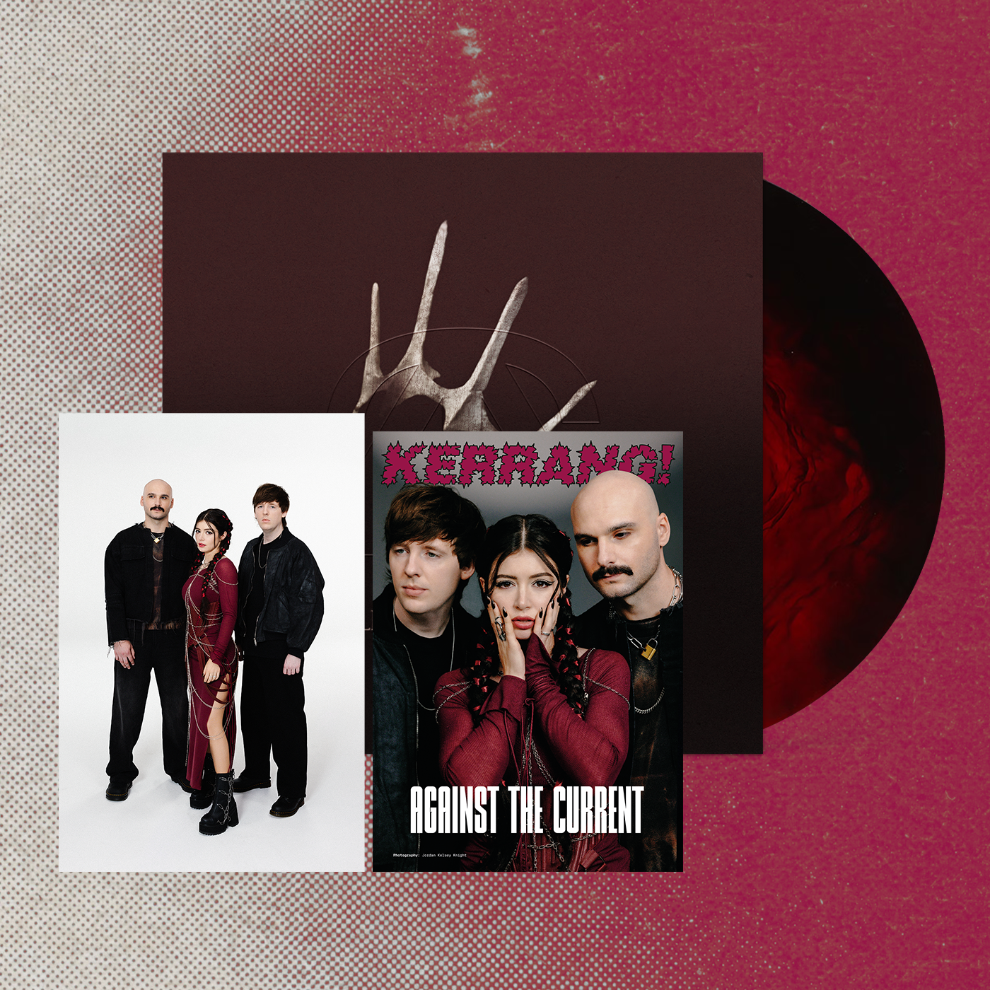 Against The Current Exclusive Kerrang! Vinyl, Zine and Hand Signed Photo Print