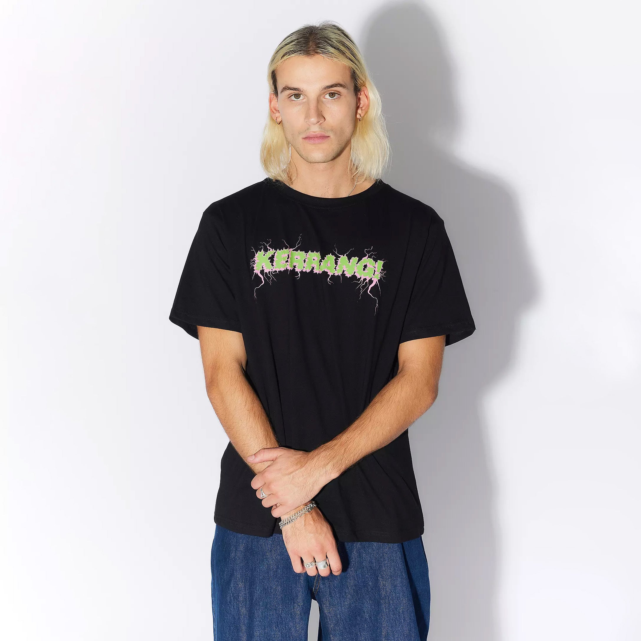 Lightning T-Shirt (Black) – KERRANG