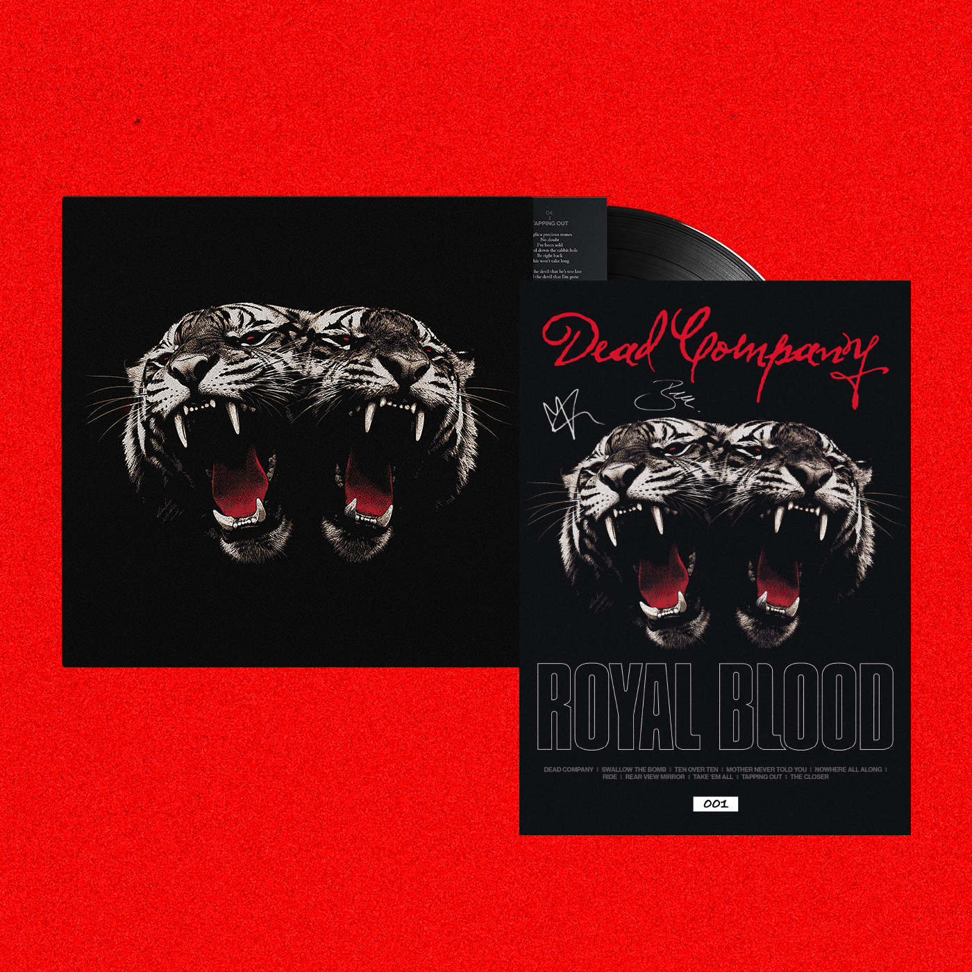 Royal Blood – Dead Company vinyl with exclusive hand-signed poster